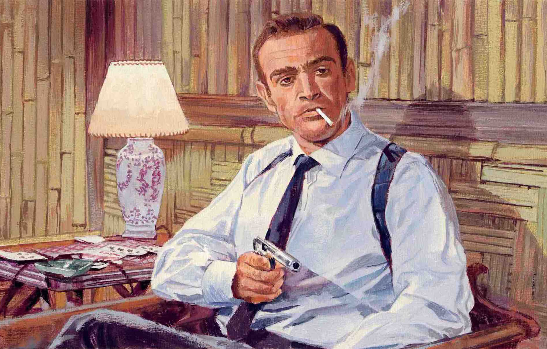 イラスト ショーン·コネリー