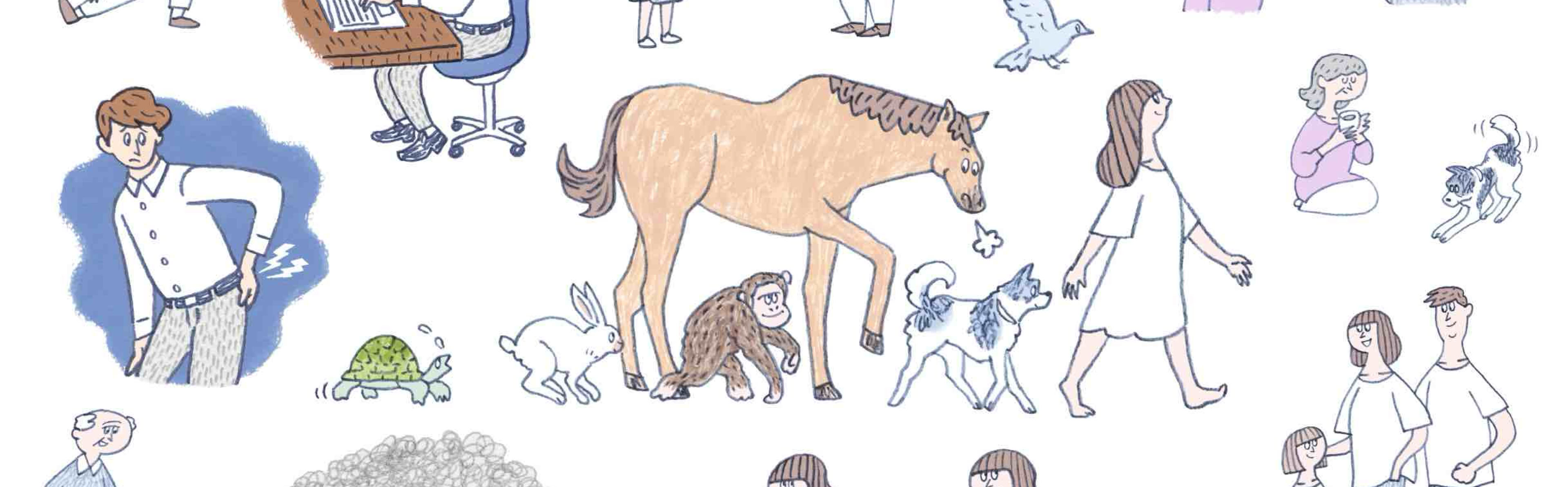 運動器の健康·日本協会 Moving  WEB　イラスト