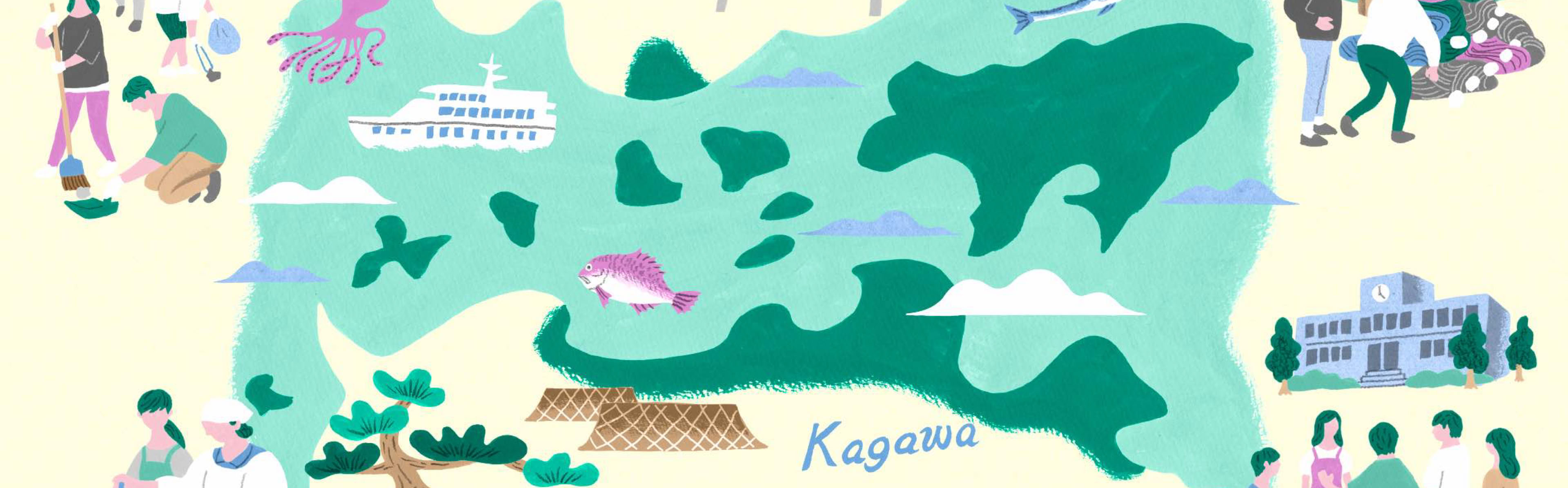 ELLE JAPON（エル·ジャポン）, ELLE DECOR（エル·デコ）, 25ans（ヴァンサンカン）, Harper’s BAZAAR art（ハーパーズ バザー アート）, 婦人画報 , ELLE gourmet（エル·グルメ）