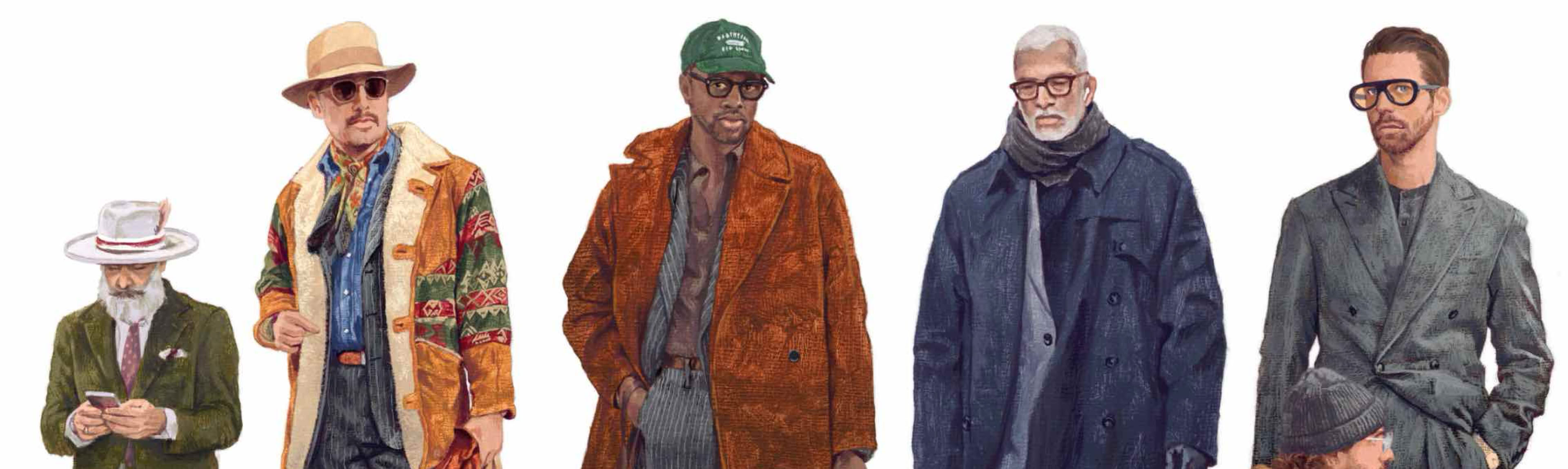 イラスト ガク（元祖カヌー犬 , ボーダーコリー）, リキ（南極·昭和基地 , 樺太犬）, バルト（アラスカ·ノーム）, アンナ（植村直己 , 北極横断 , シベリアンハスキー）, アラシ（猟師·今野保 , 猟犬·オオカミ犬）, アティカス（ミニチュアシュナウザー） うえむらのぶこ